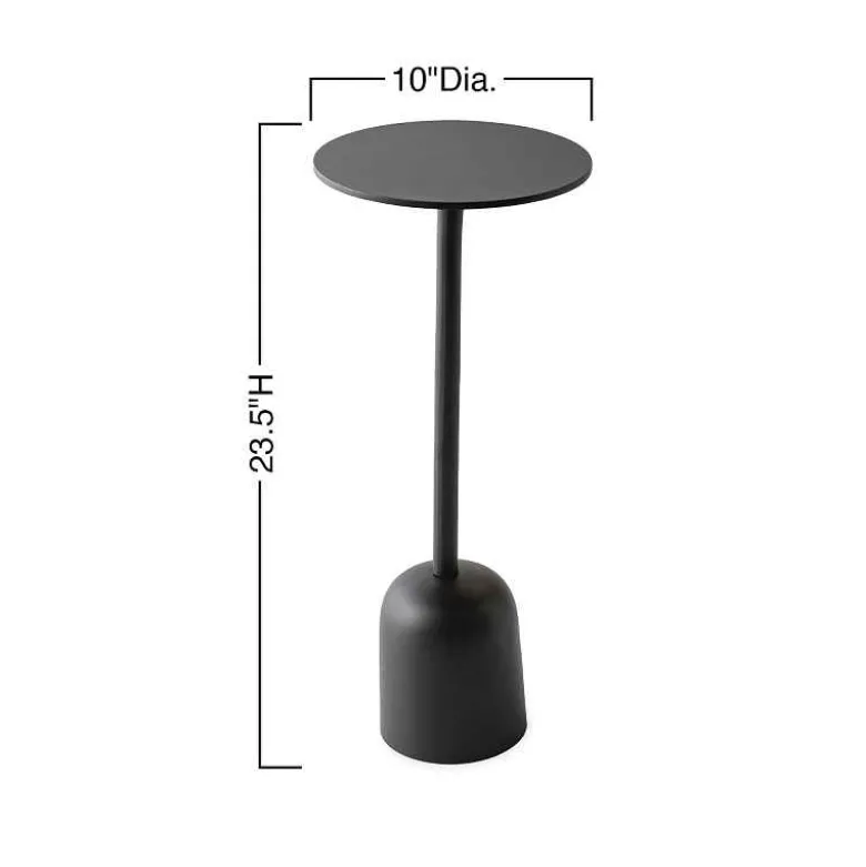 Outdoor Martini Table - Black