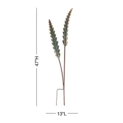 Patina Botanical Garden Stake - Grass