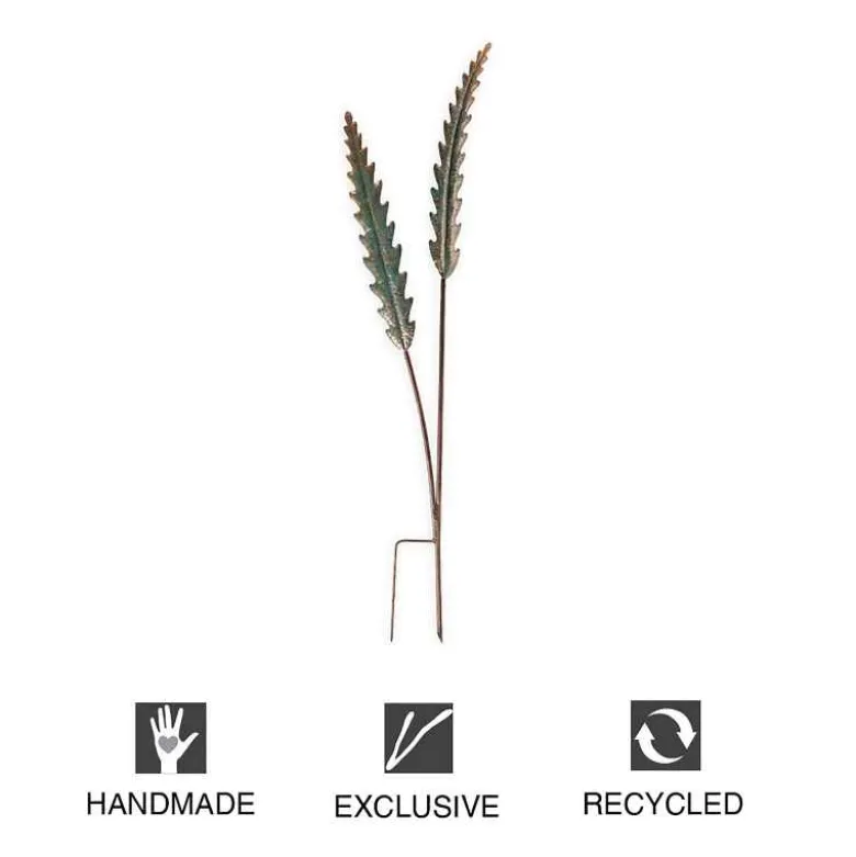 Patina Botanical Garden Stake - Grass