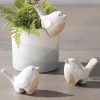 Perched Bird Pot Huggers, Set of 3