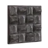 Pickford Textural Wood Wall Decor - Gray