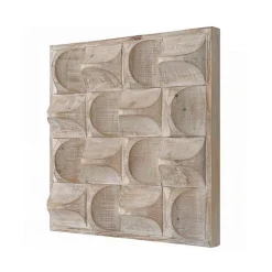Pickford Textural Wood Wall Decor - Natural