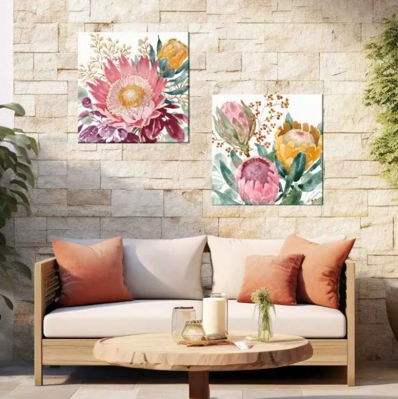 Protea Waterproof Canvas Art Set