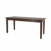 Reclaimed Wood Provence Farm Table, 6ft - Saddle