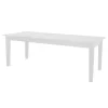 Reclaimed Wood Provence Farm Table, 7ft - White