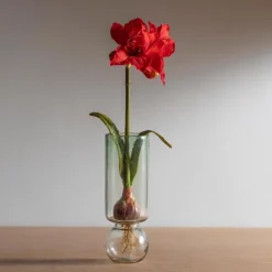 Recycled Glass Bulb Vase