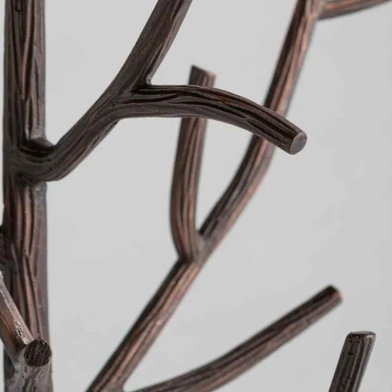 Recycled Metal Branch Side Table - Bronze