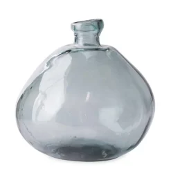 Recycled Round Glass Balloon Vases, (13