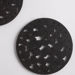 Recycled Rubber Garden Stepping Mats, Set of 3 - Pebble