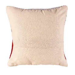 Red House Hand-Hooked Wool Pillow