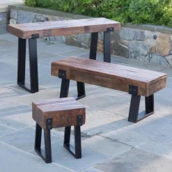 Richland Indoor/Outdoor Reclaimed Wood Console Table