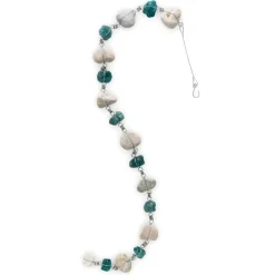 Rocky Stone and Glass Garland