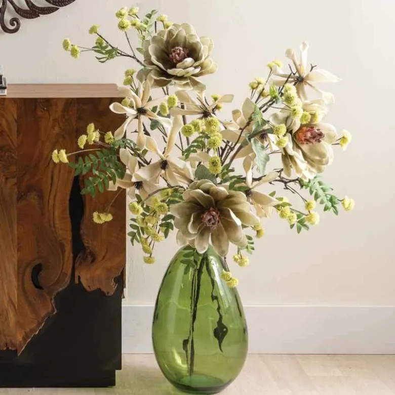 Set of 3 Faux Southern Magnolias