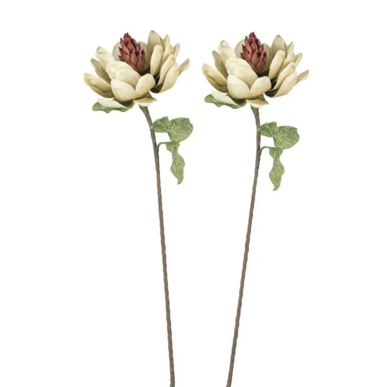 Set of 3 Faux Southern Magnolias