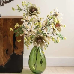 Set of 2 Faux Yellow Wildflowers