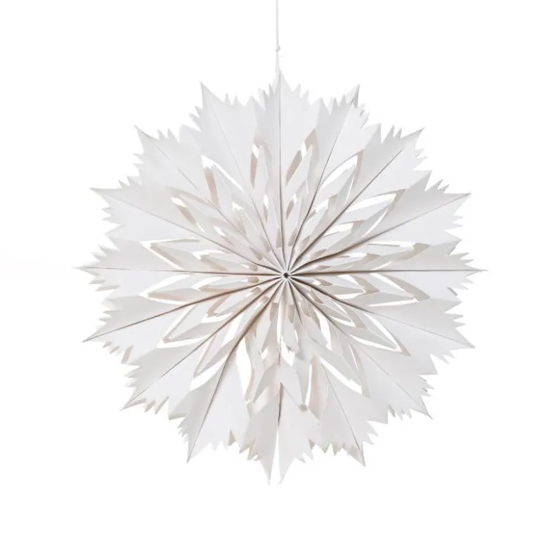 Set of 2 Hanging Paper Stars, 11.75" dia.