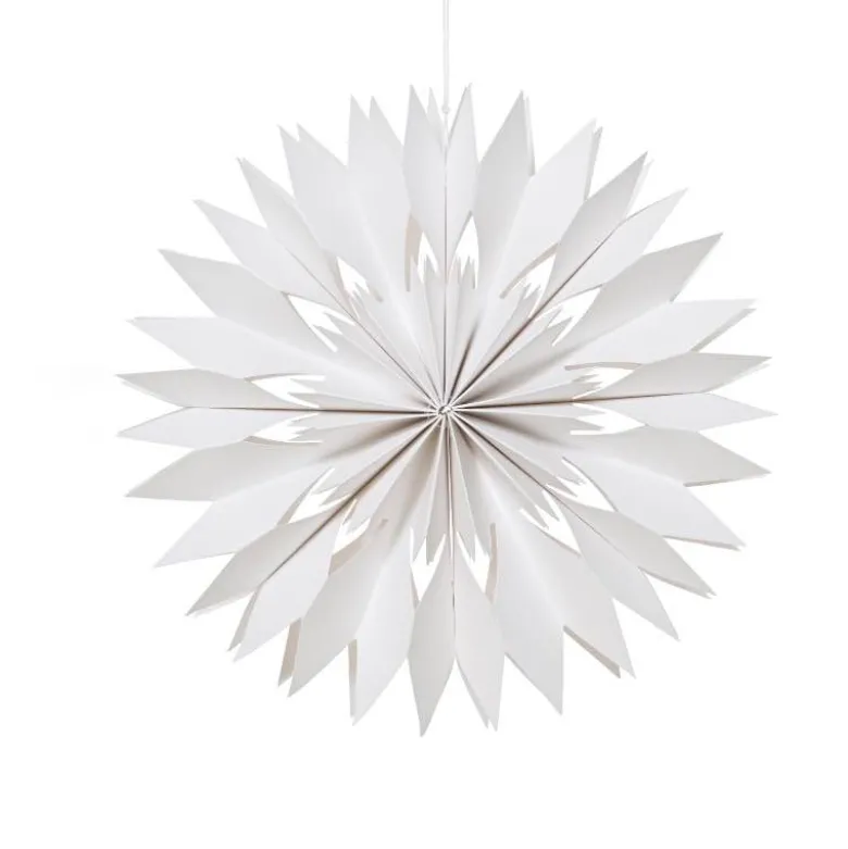 Set of 2 Hanging Paper Stars, 11.75" dia.