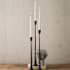 Slim Iron Candle Holders, Set of 3