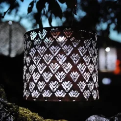 Soji Stella Tyvek Solar Drum Lantern