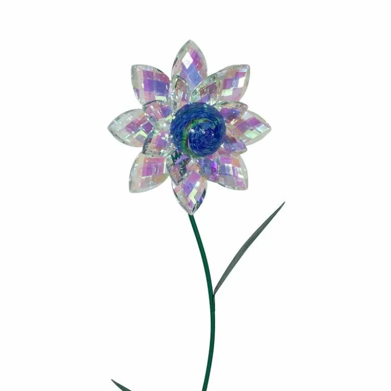Solar Flower Stake (iridescent)