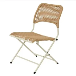 Tavernier Wicker Folding Outdoor Bistro Set