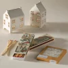 Tea Light Cottage Candleholders, Set of 2
