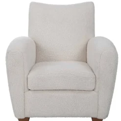 Teddy Boucle Accent Chair - Natural