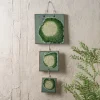 Three-Tiered Tile Wall Hanging