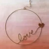 True Love Metal Wreath