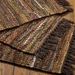 Tucson Recycled Leather Placemats, Set of 4