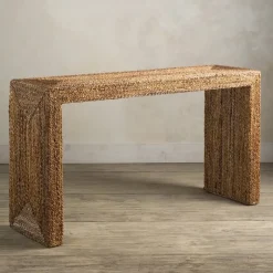 Woven Abaca Seagrass Console