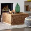 Woven Seagrass Square Coffee Table