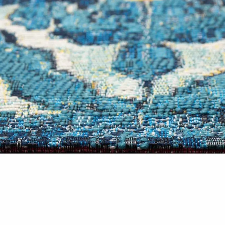 3' x 5' Madrid Indoor/Outdoor Rug (blue)