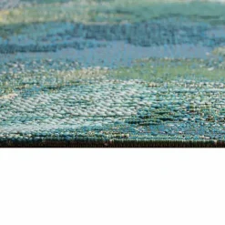 3' x 5' Watercolor Pond Indoor/Outdoor Rug (marina)