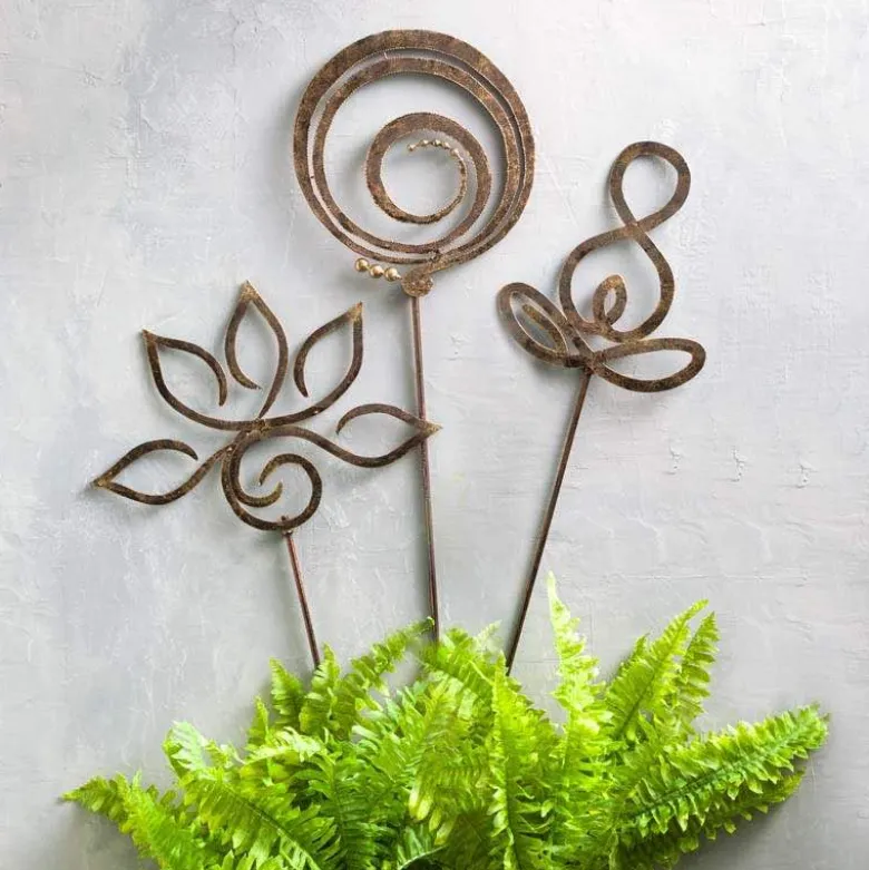 Zen Symbols Garden Stake - Gratitude