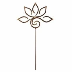 Zen Symbols Garden Stake - Lotus
