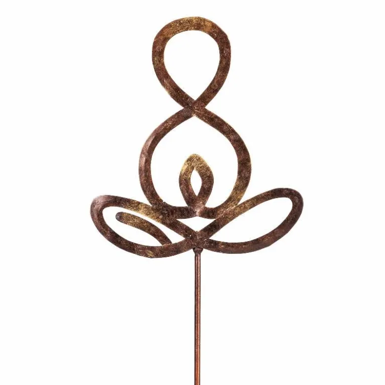 Zen Symbols Garden Stake - Meditative